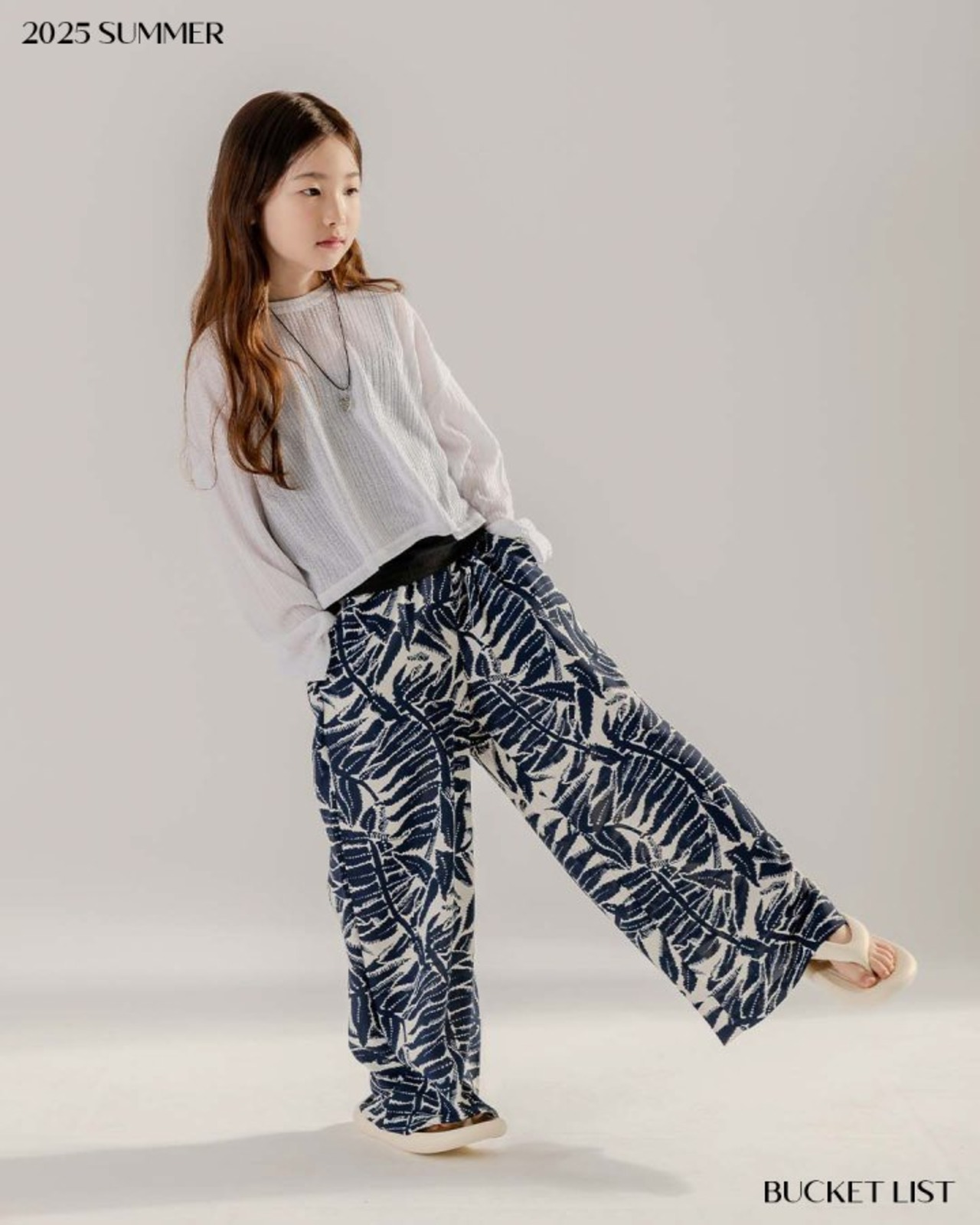 [BUCKET LIST] Summer crop long sleeve +fee / [버킷리스트] 썸머크롭롱슬리브