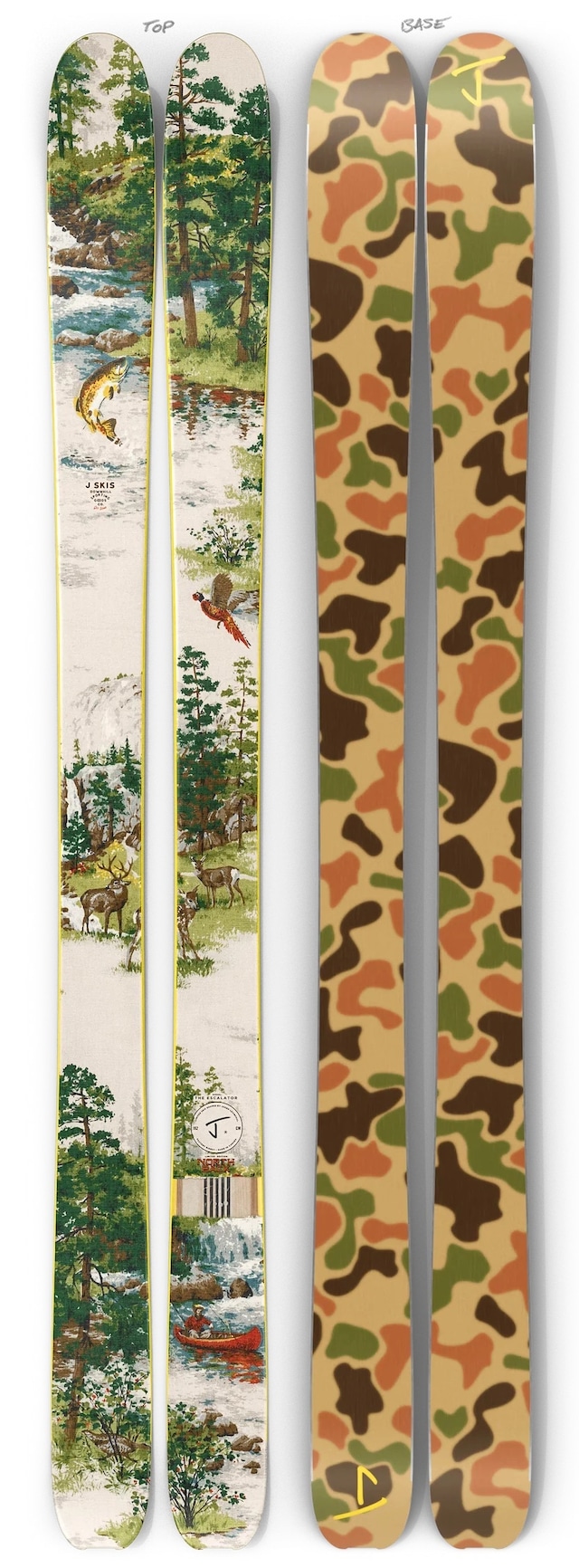 【予約特典つき】J skis エスカレーター 26/27「ノースバック」Fank x Jコラボ限定版スキー