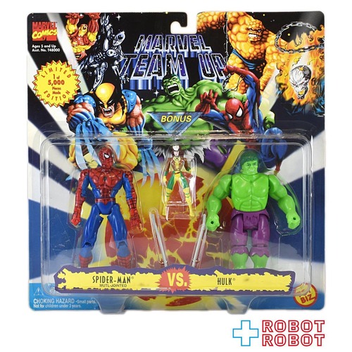 トイビズ マーベルチームアップ スパイダーマン VS ハルク アクション 