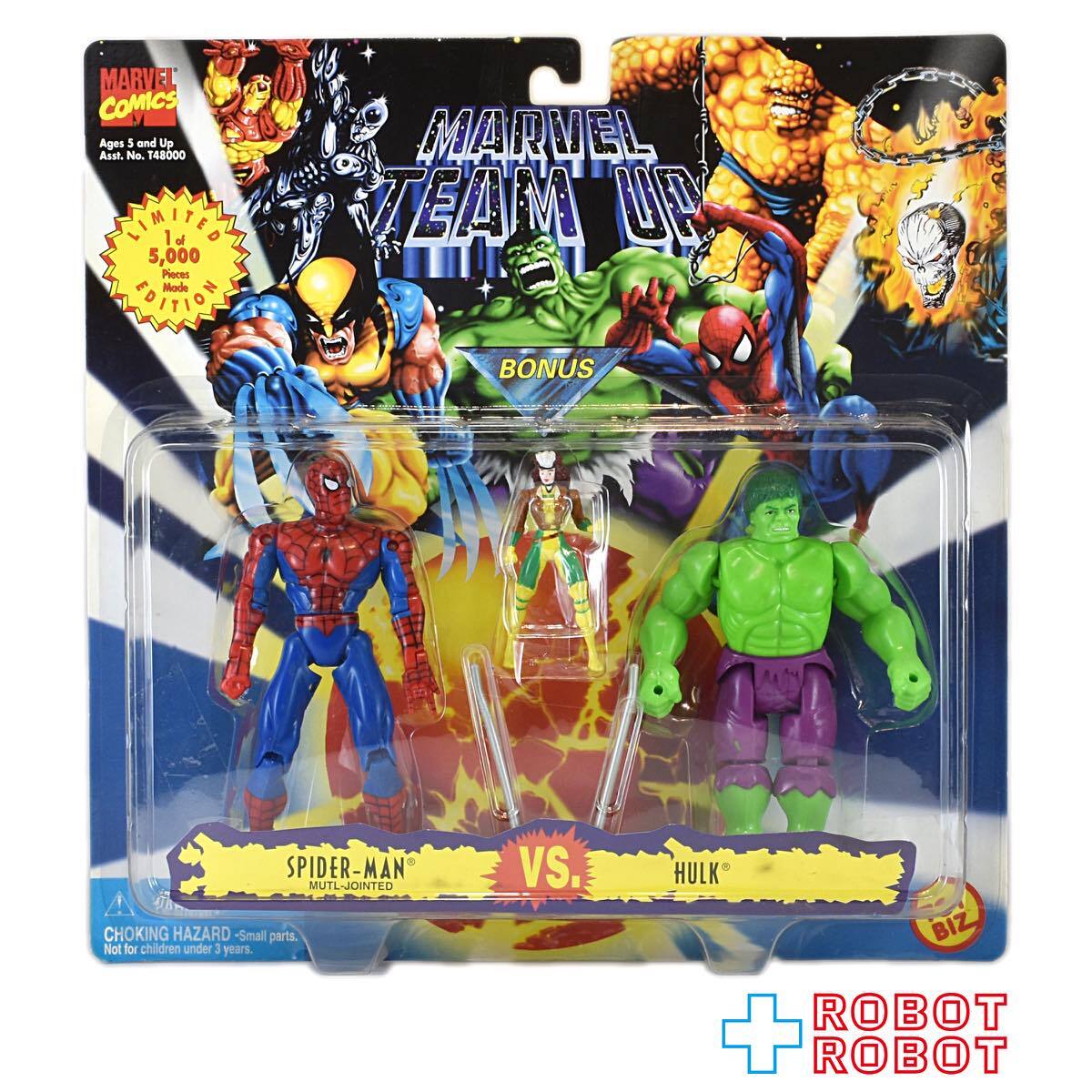 トイビズ マーベルチームアップ スパイダーマン VS ハルク アクション 