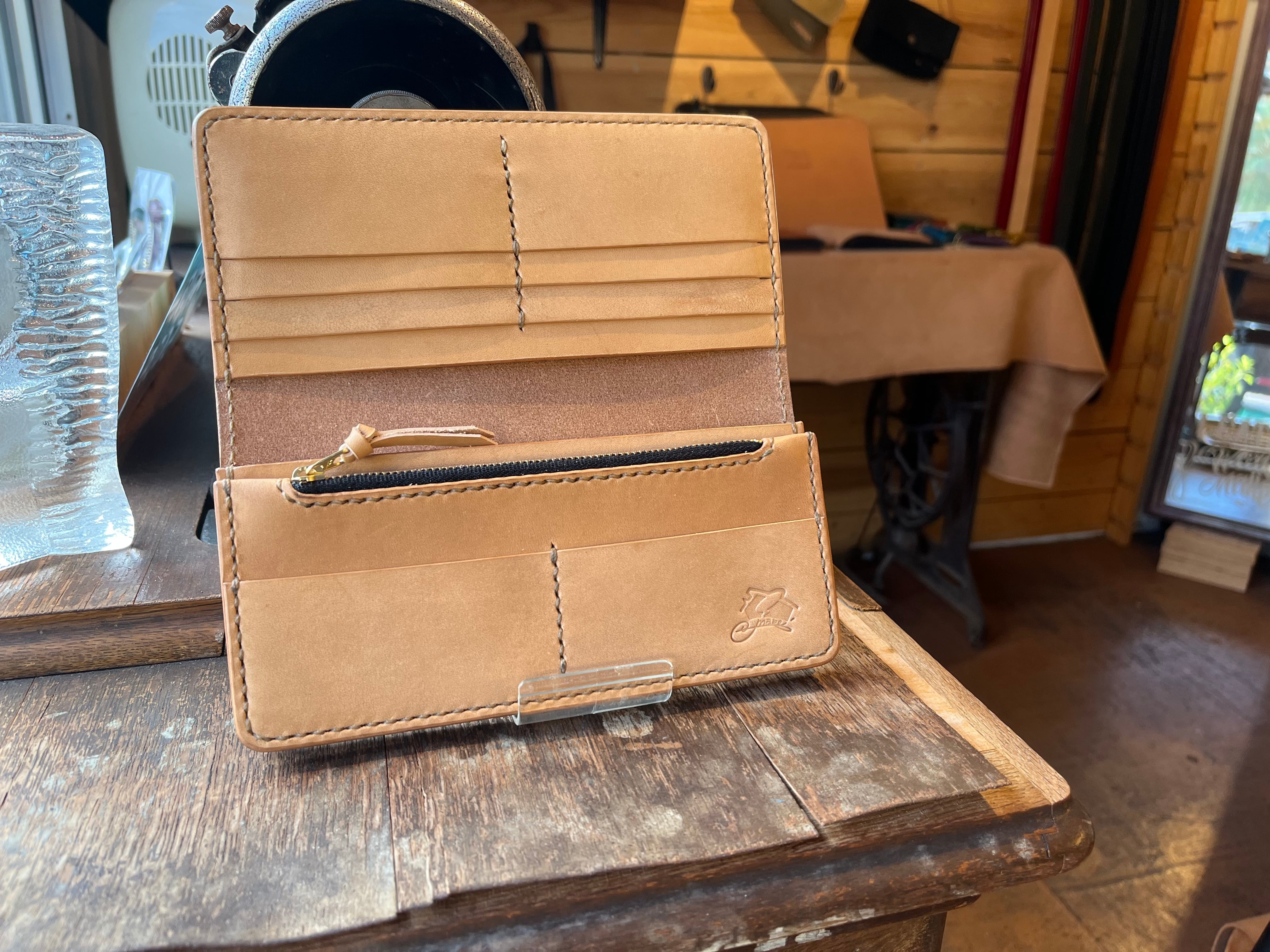 F.A.L レザーロングウォレット ワンメイク 定番ロングウォレット】 | LEATHER WORK MAKE(レザーワークメイク)