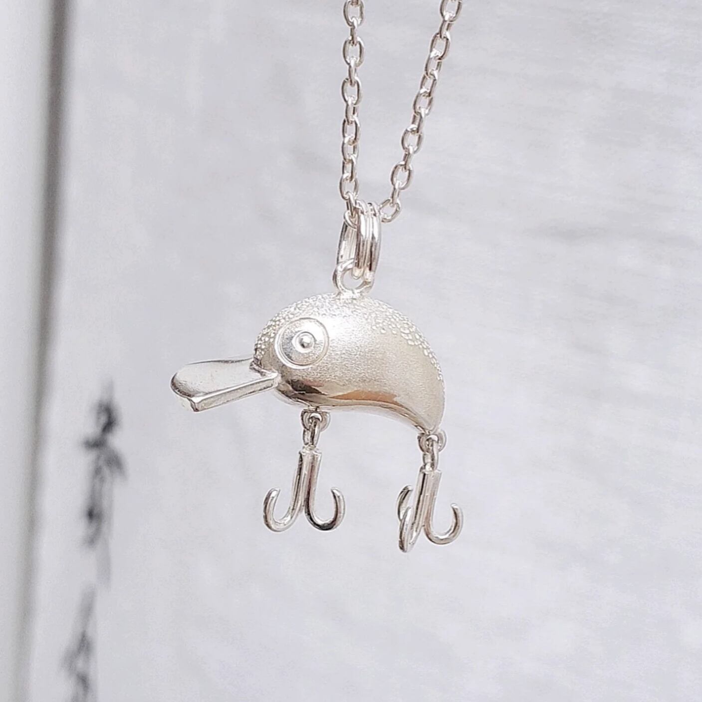 ルアーペンダントトップ】 ルアーネックレス ルアーアクセサリー 釣り