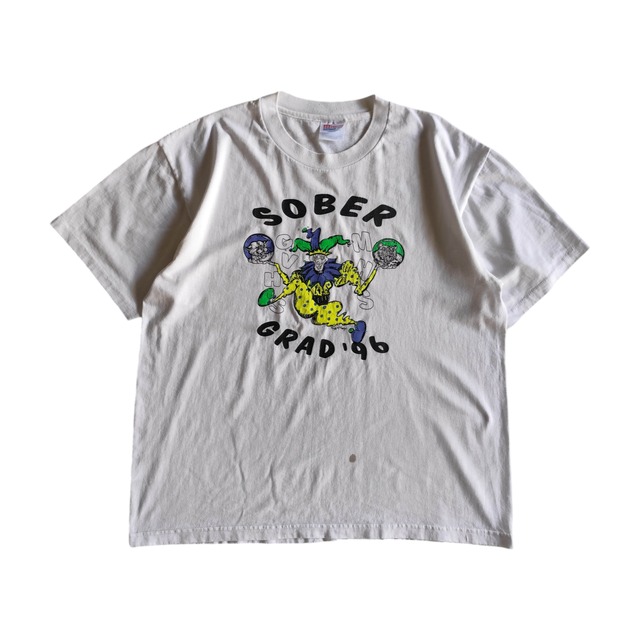 90's vintage Hanes　ヘインズ　ピエロアートTシャツ　L　