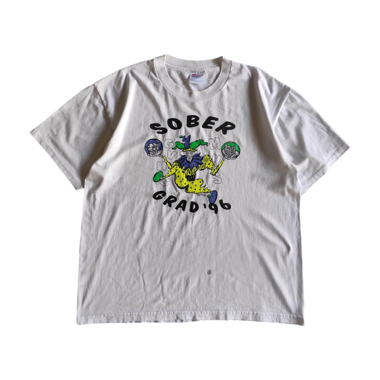 90's vintage Hanes ヘインズ ピエロアートTシャツ L