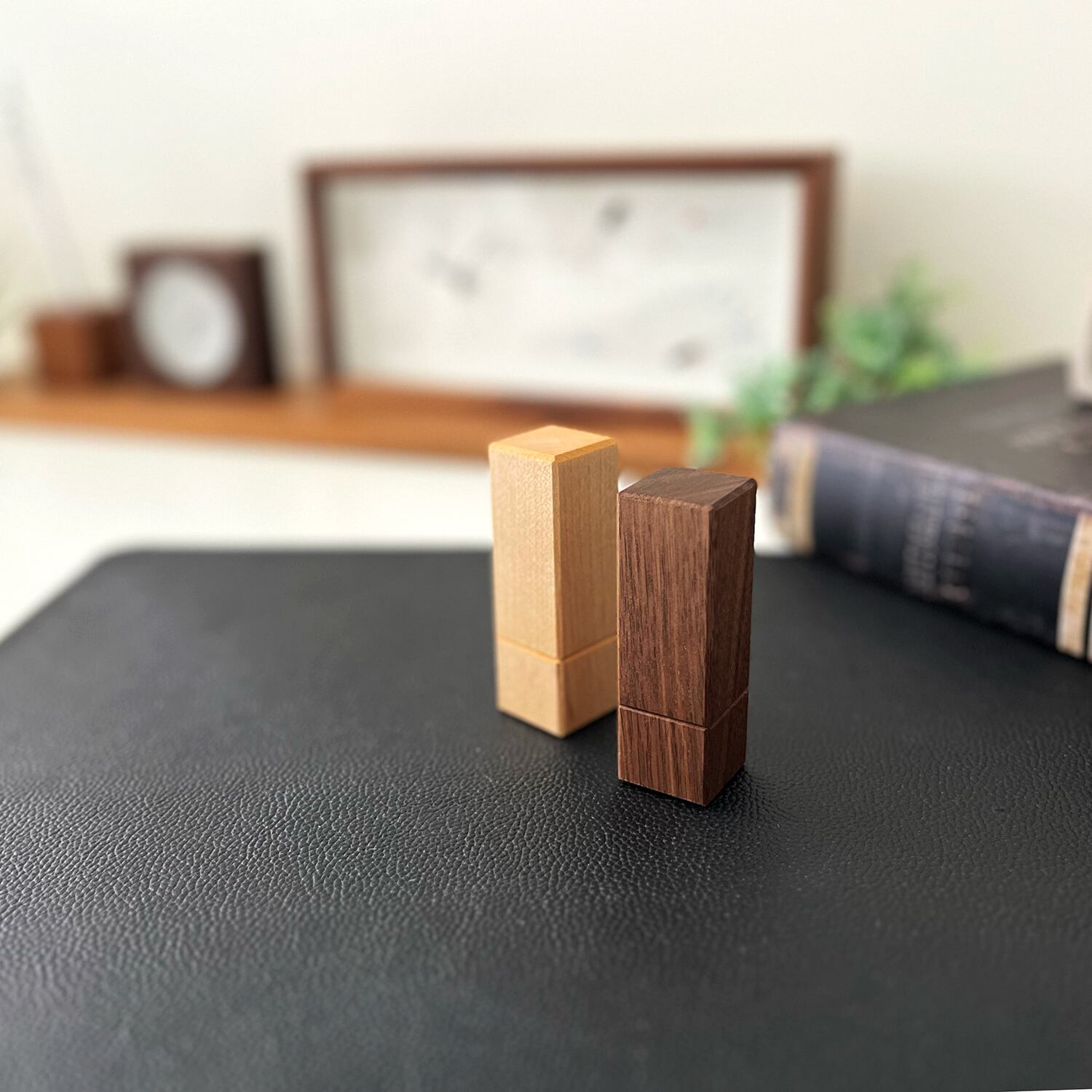 KATOMOKU 印鑑ケース シヤチハタ ネーム9用 ウォールナット km-77WA