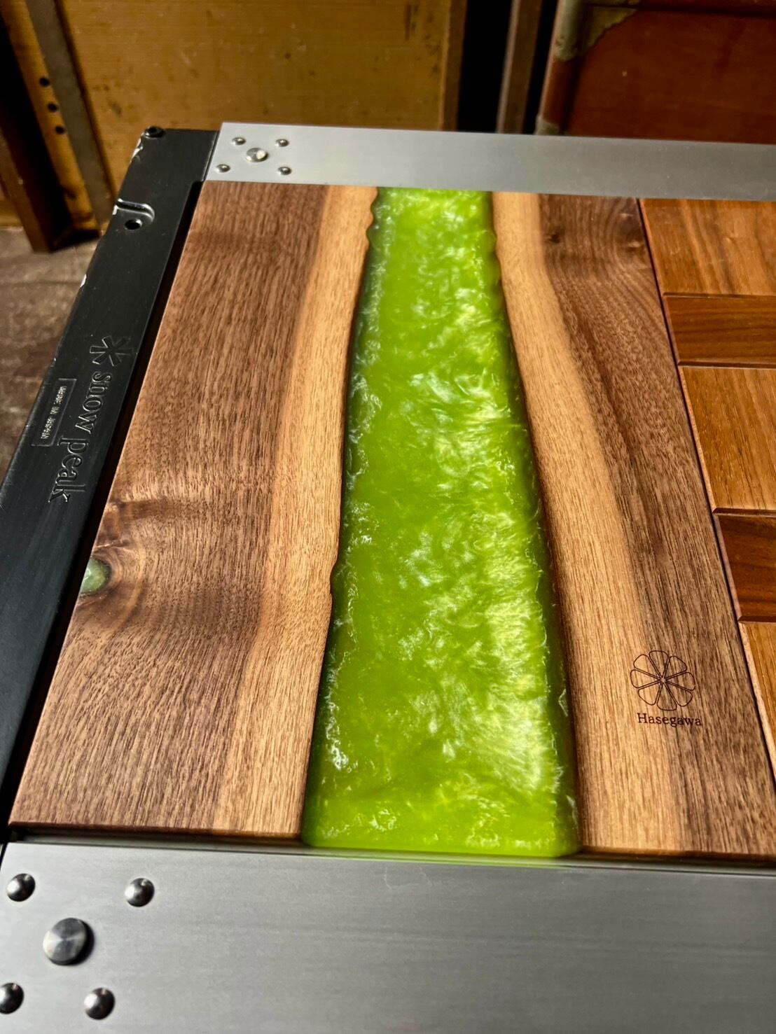 IGT用天板(ゴールドオレンジ)1ユニットサイズ IGT用River天板(ゴールド