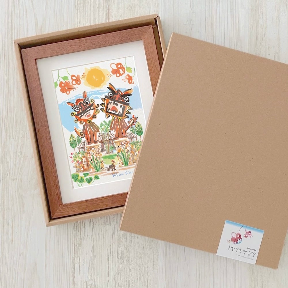 23.イラストフレーム「琉球七福神」（Sサイズ） | shimanoiro