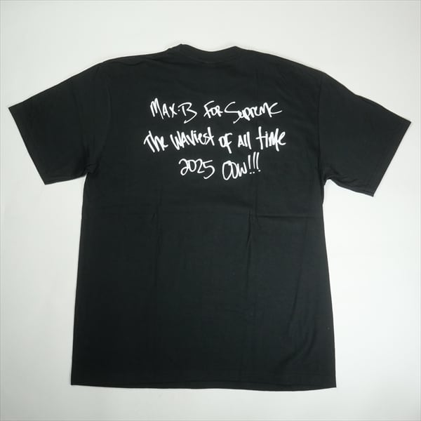 Size【XXL】 SUPREME シュプリーム 25SS Max B Tee Black T Size【XXL】 SUPREME シュプリーム 25SS Max B Tee Black T