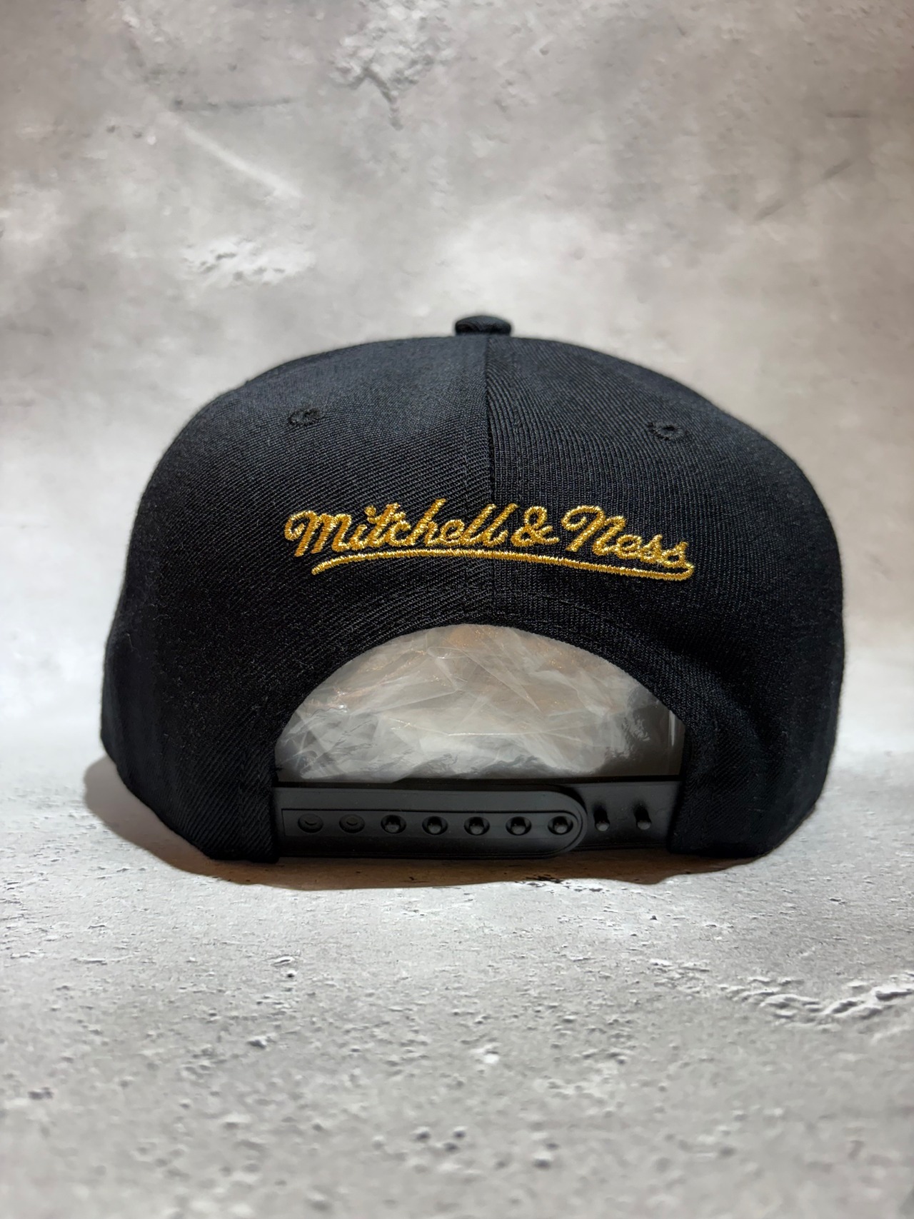 Mitchell＆Ness/ミッチェルアンドネス NBA ニューヨーク・ニックス キャップ ブラック