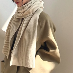 【20％OFF】◇ウール リブ マフラー