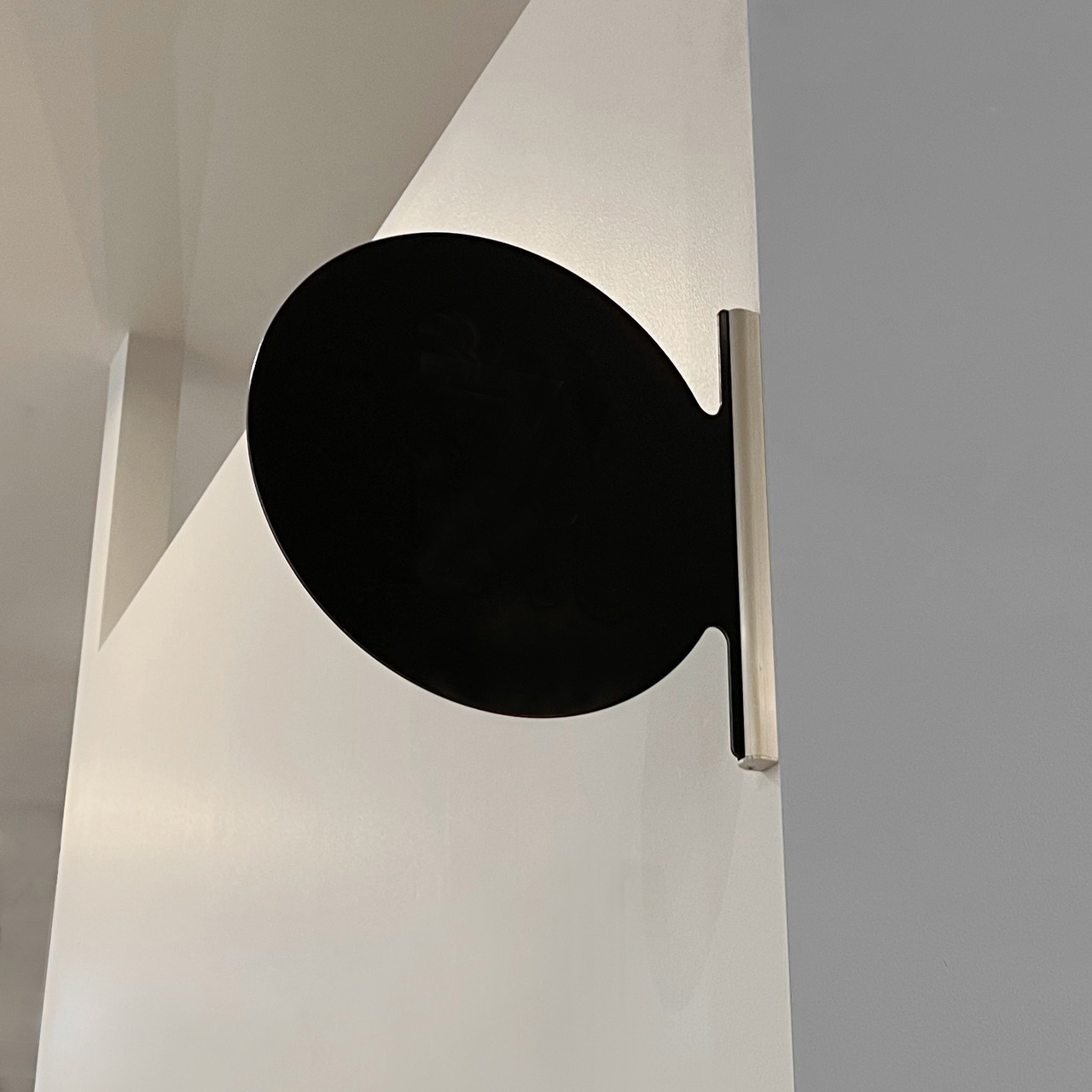 ツケレルン（Bigピクトサイン30cm径）アルミ製 突き出し 看板（文字無し）Big-0003 - 2