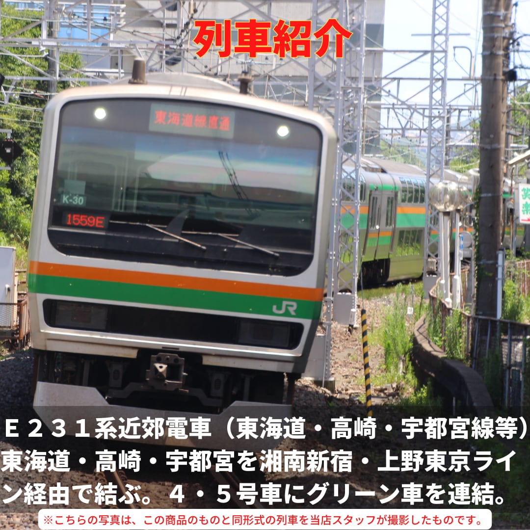 プラレール｜サウンドE231系近郊電車｜送料無料 | でんしゃデパート