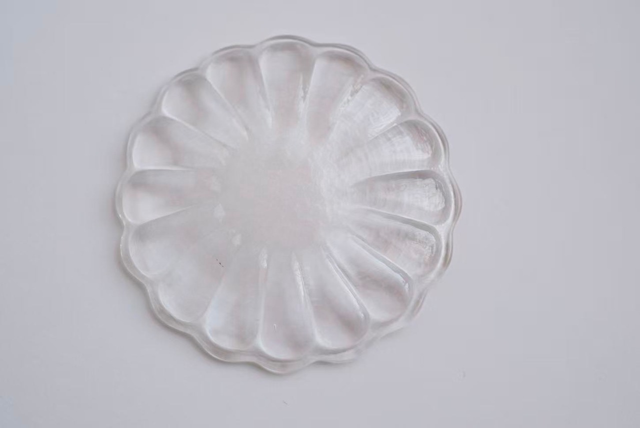 小林裕之·希  Hiroshi & Nozomi Kobayashi - 菓子皿 glass plate