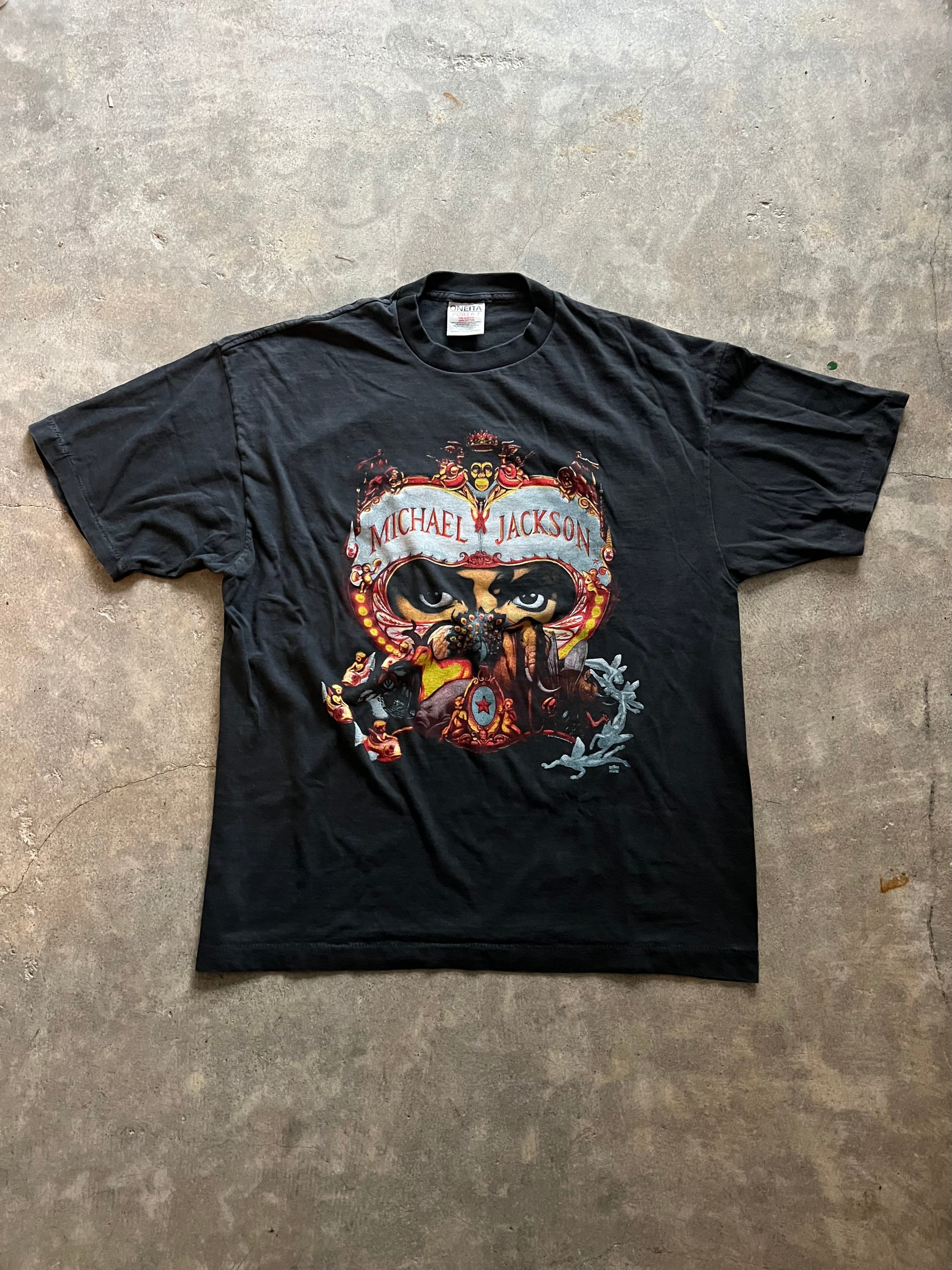 MICHAEL JACKSON DANGEROUS WORLD TOUR Tシャツ マイケルジャクソン XL