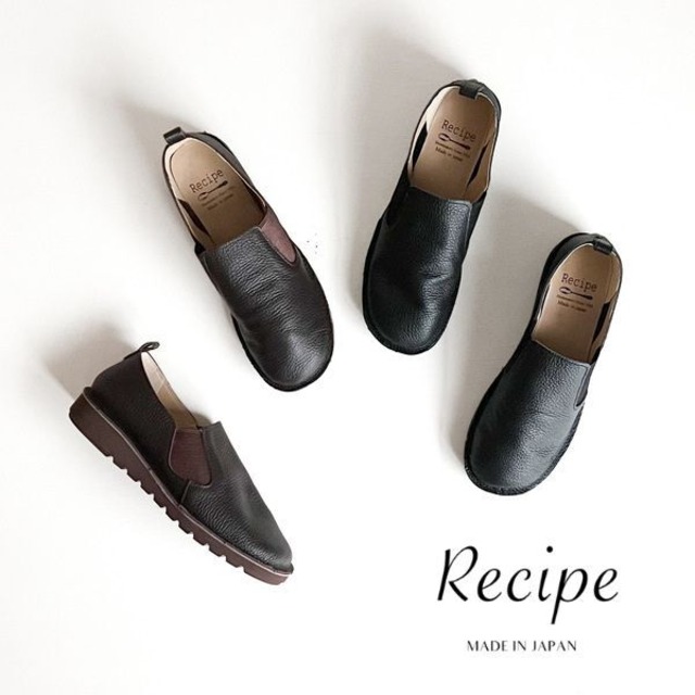Recipe レシピ 軽量サイドゴムスリッポン RP307