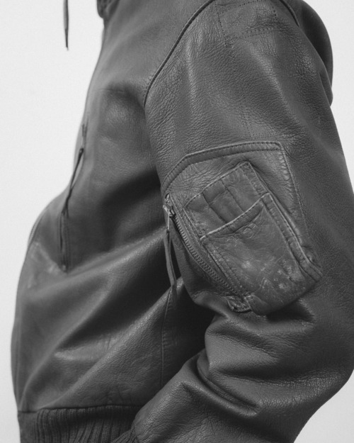 [1980s] "German Air Force" Pilot Leather Jacket (Official Mil-Spec Issue)