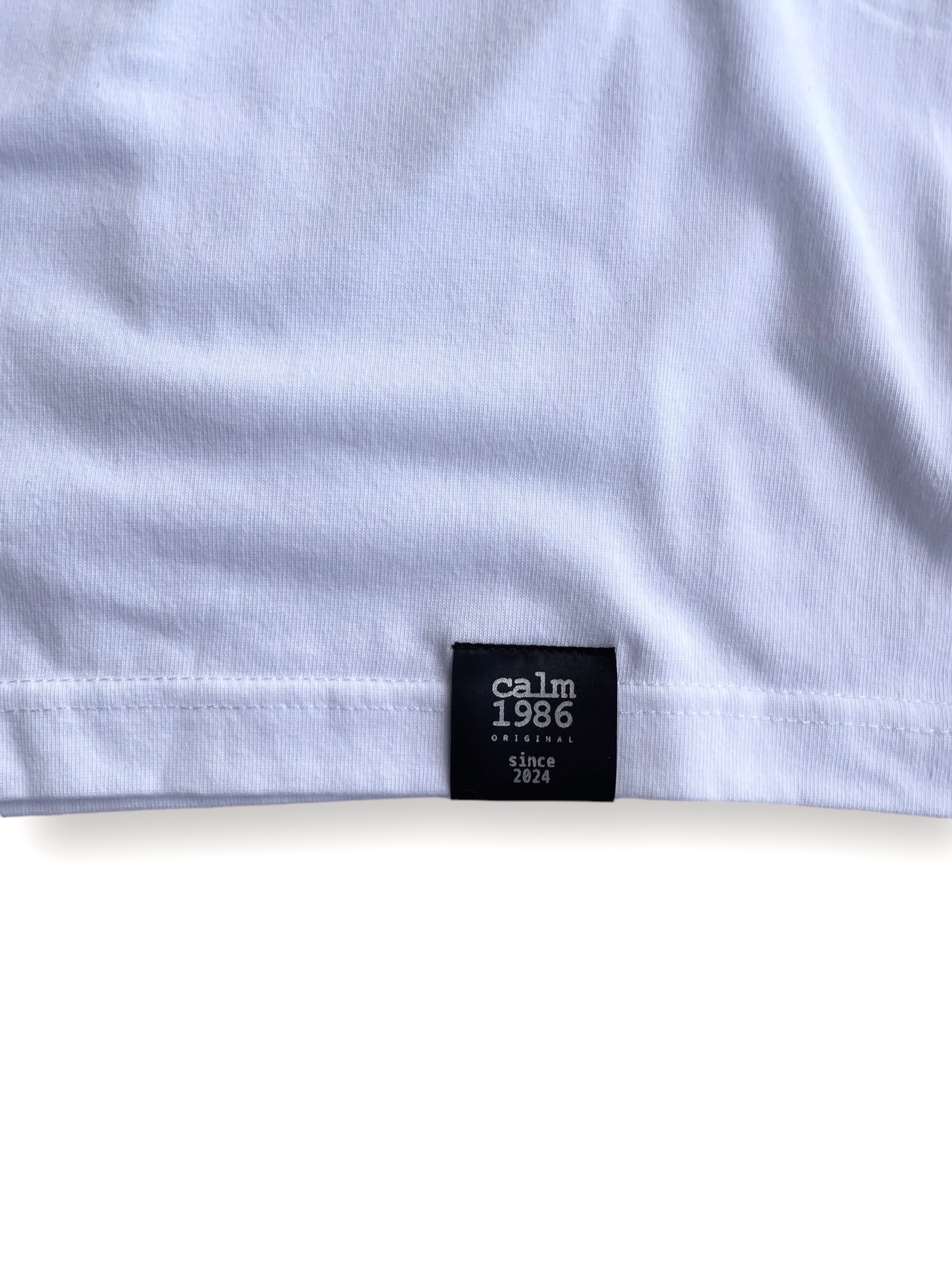 【calm original】relax fit weekend photo tee <2color>