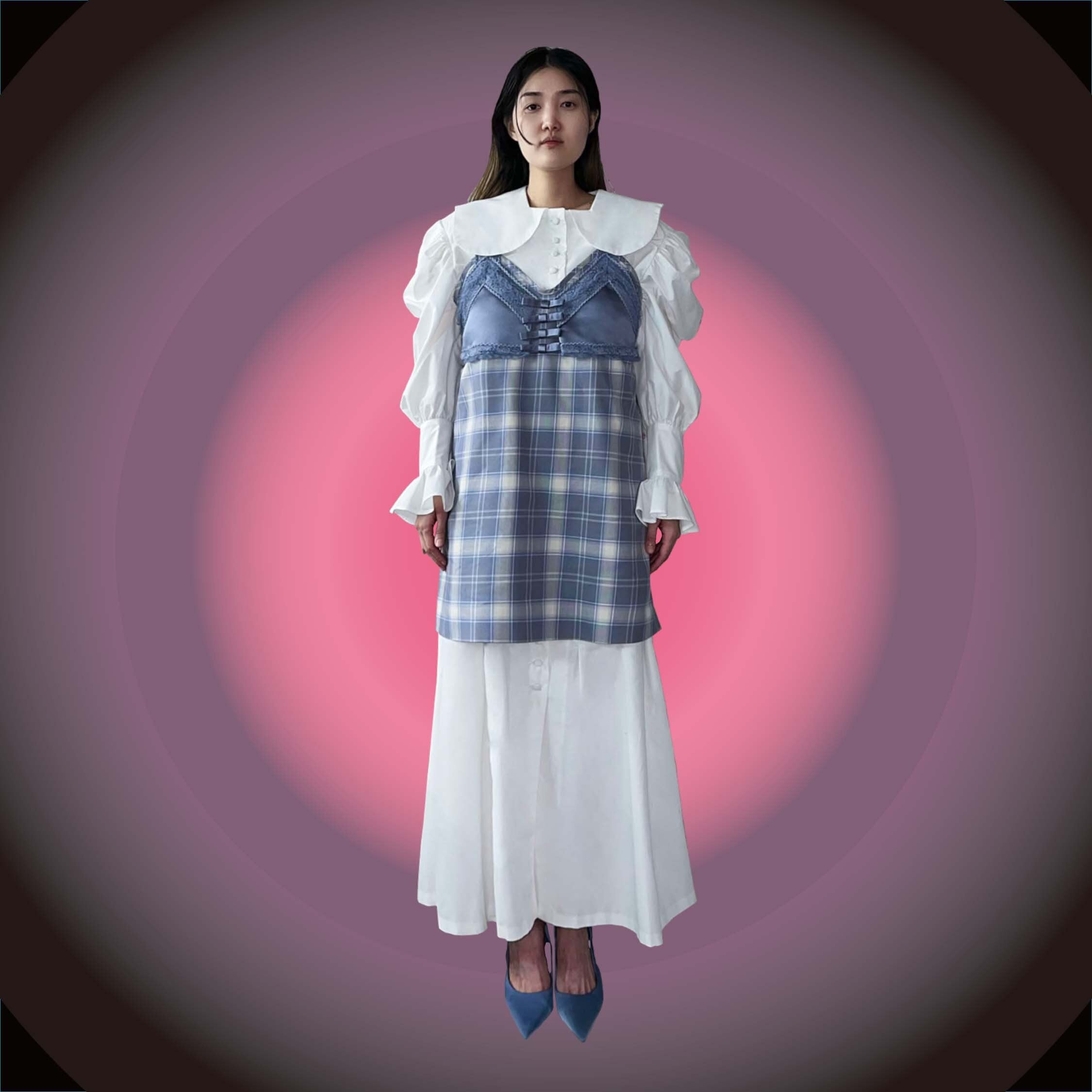 Ribbon cocktail dress