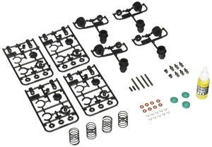 【特価処分】タミヤ(TAMIYA) ホップアップオプションズ No.1753 OP.1753 TT-02 CVAダンパースーパーミニセット (4本) 54753