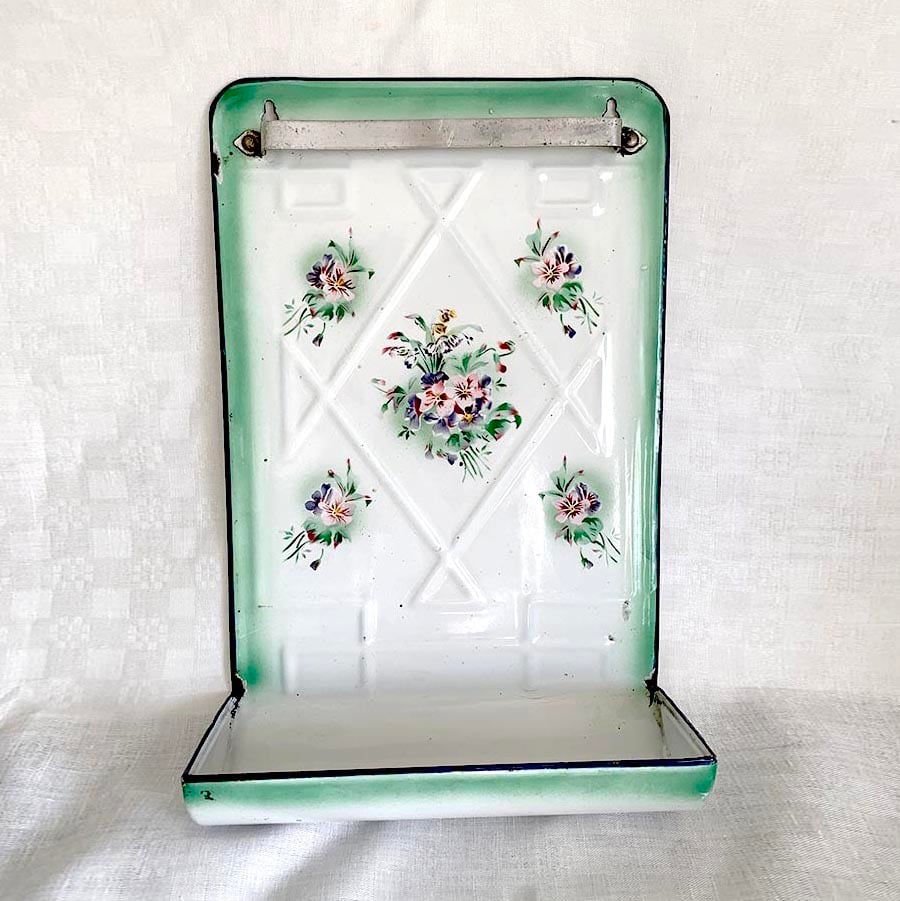 レードルラック ホーロー キッチン雑貨 ガーデンインテリアにも