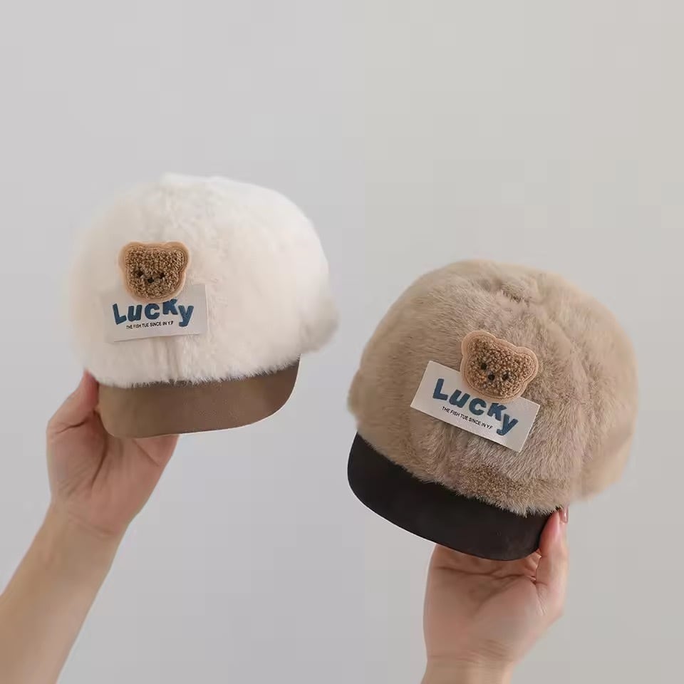 くまボアベビーキャップ