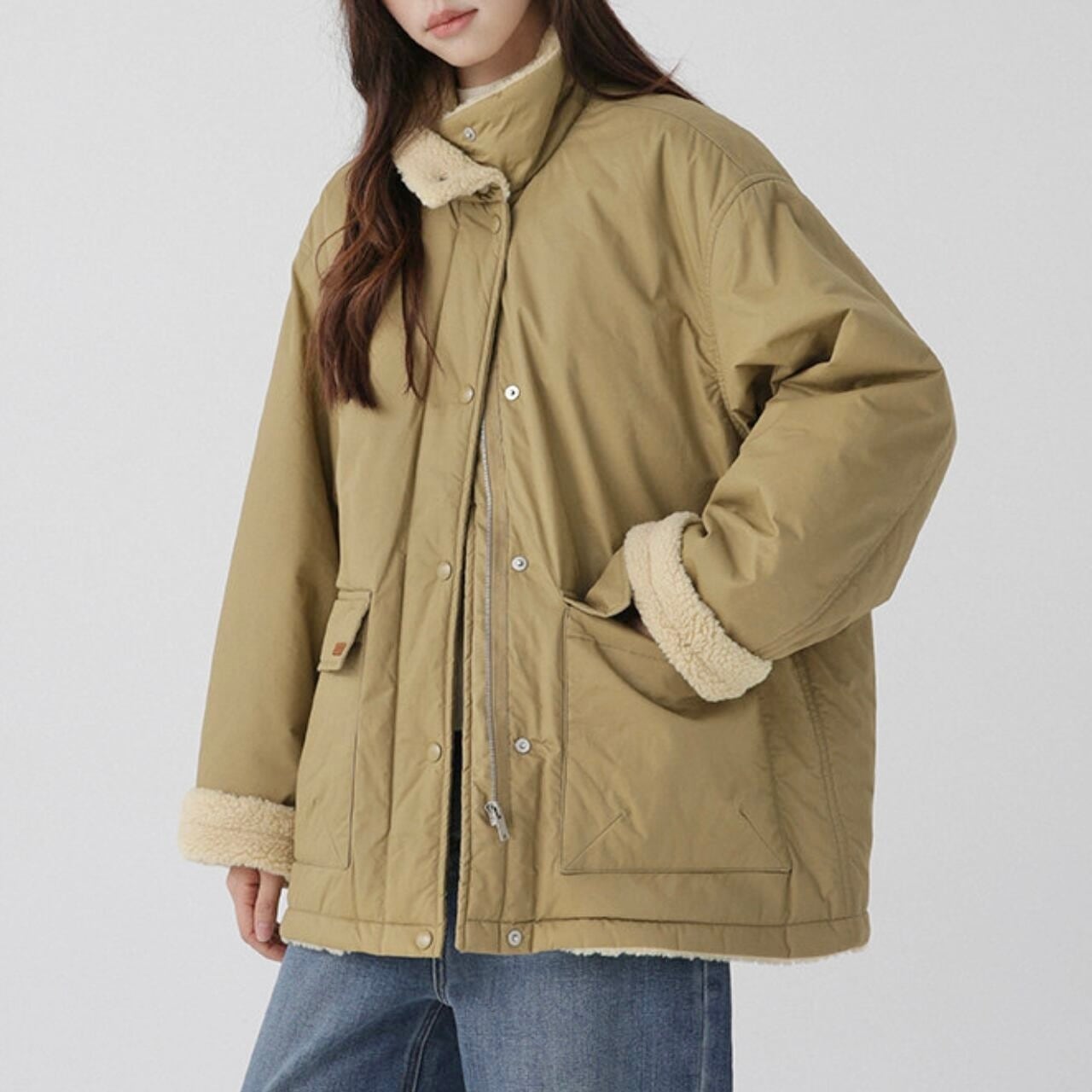 ボアライニングフラップポケットジャケット N00031