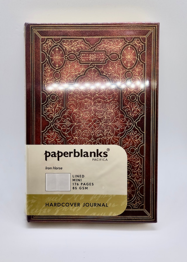 Paperblanks(ペーパーブランクス)　ノート　アイアンホース　罫線（ミニ） 176ページ
