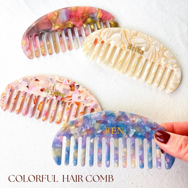 COLORFUL  HAIR COMB