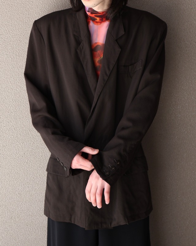 【Y's】4b double tailored jacket