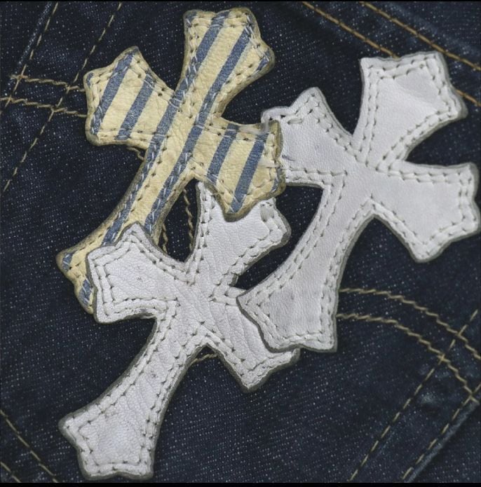 CHROME HEARTS クロムハーツ リーバイス 501 セメタリークロスパッチ