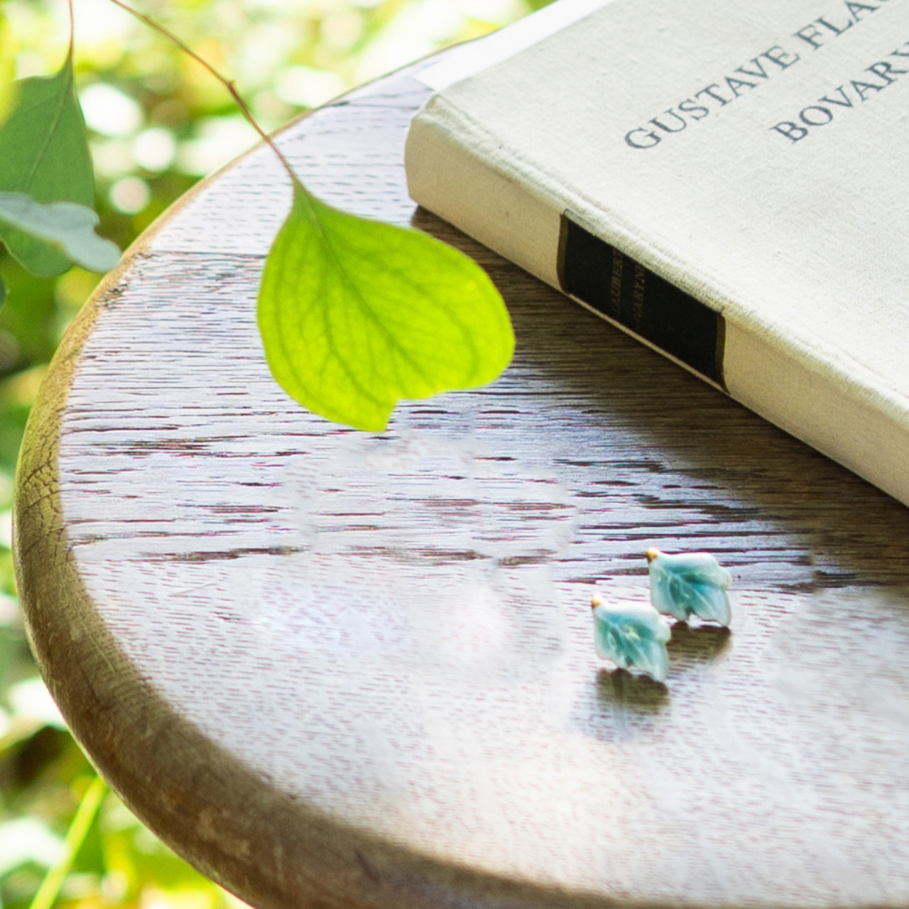 ブドウの葉 ピアス/イヤリング