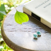 ブドウの葉 ピアス/イヤリング