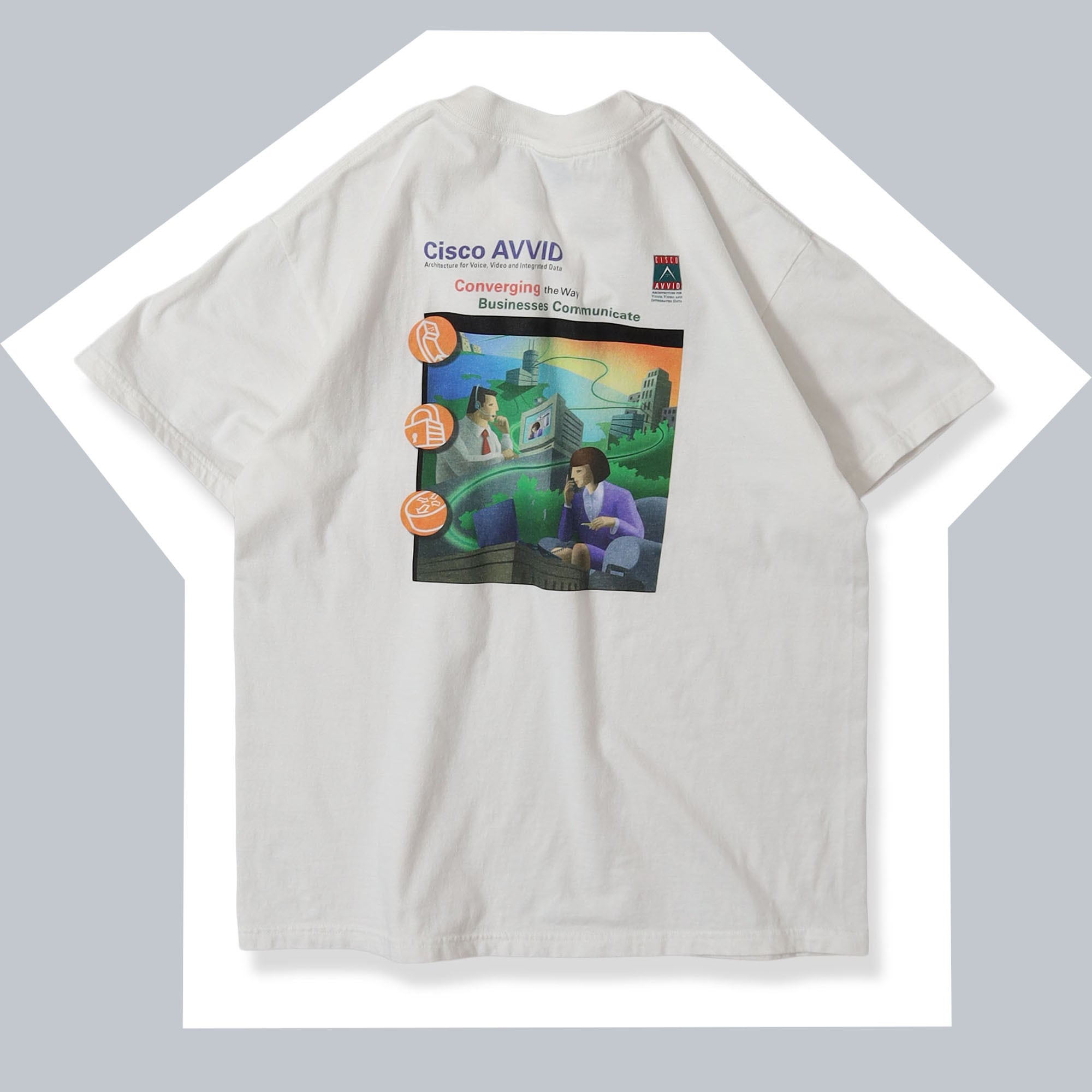 ~00s CISCO SYSTEMS Promo Tee