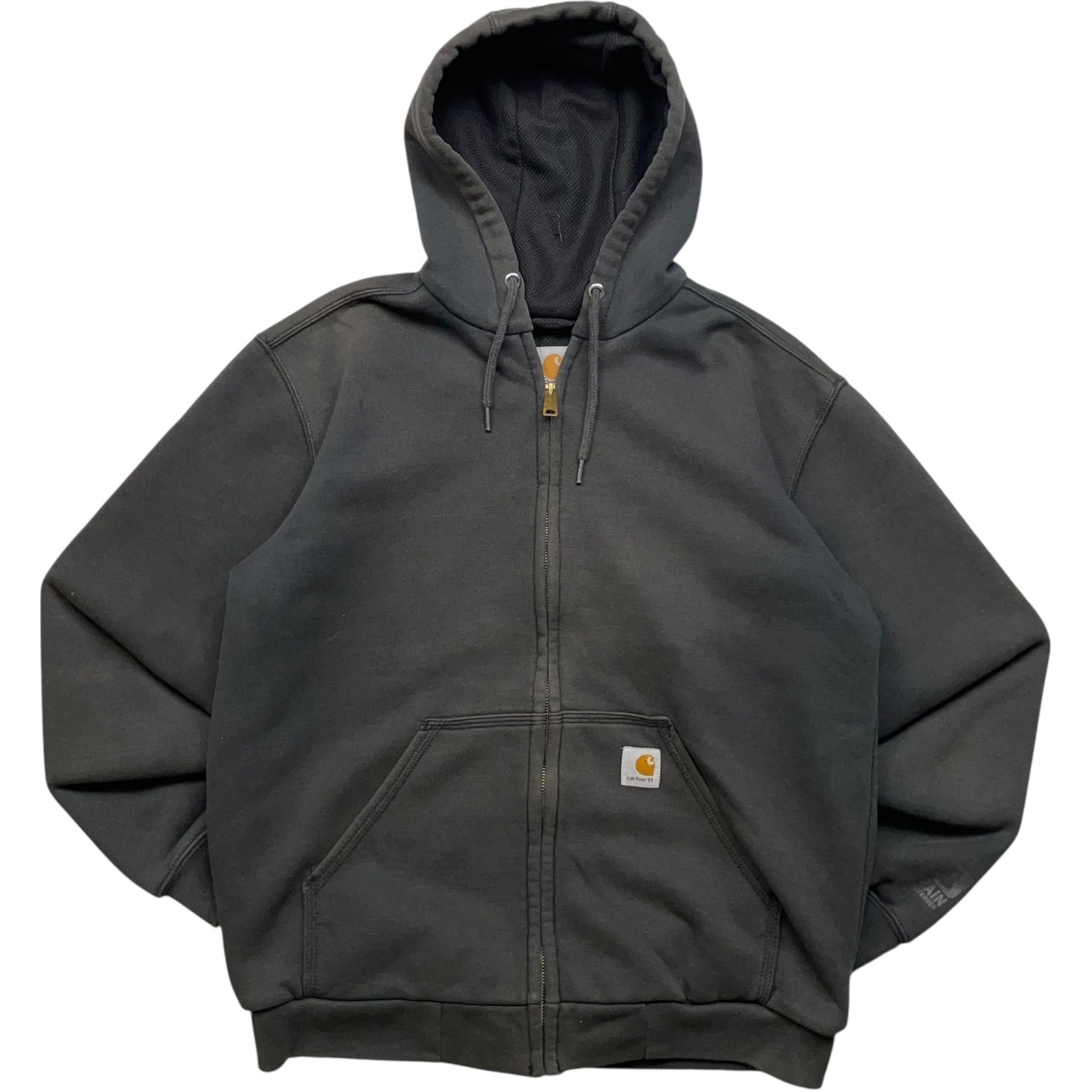 《S》 Carhartt カーハート ジップパーカー パーカー スウェット ブラックno.8996