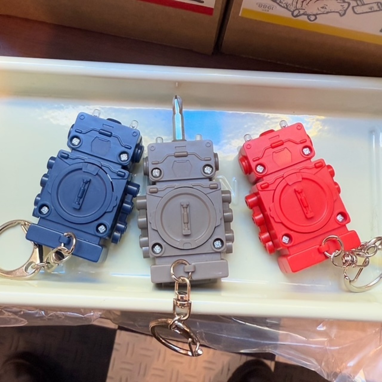 【DULTON】 ダルトン ツール キー チェーン ロボット ★