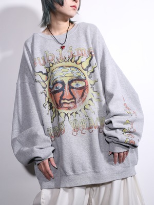 “SUBLIME” LONG BEACH oversize sweatshirt