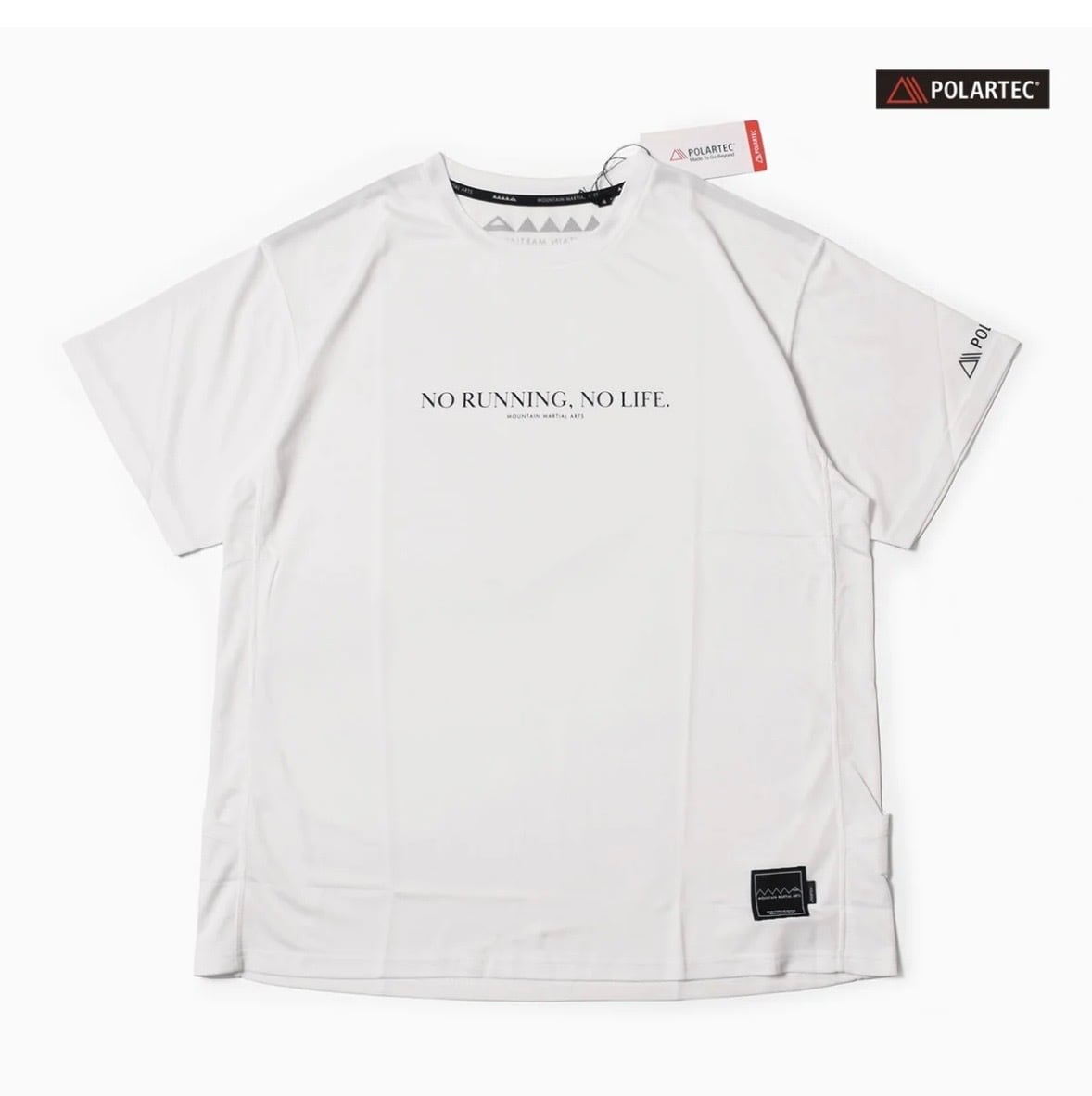 MMA(MOUNTAIN MARTIAL ATRTS) MMA POLARTEC® NRNL Run Tee (White)