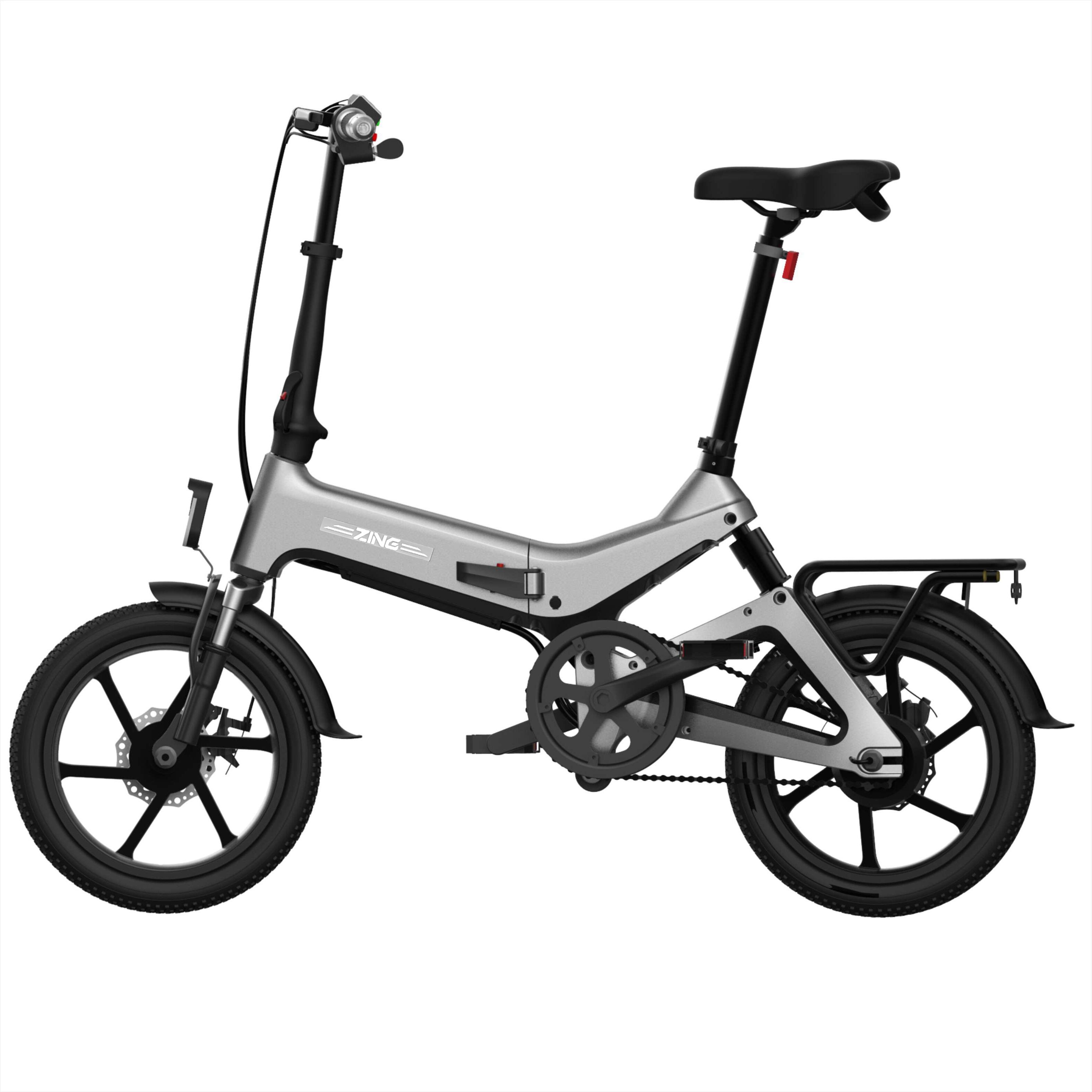 3way電動自転車 ZING D16 電動アシスト自転車 公道走行可能 取外 