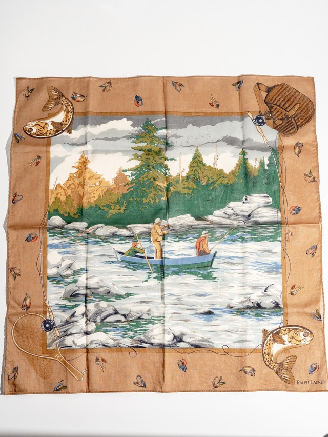 80s Ralph Lauren fisher mann's bandanna