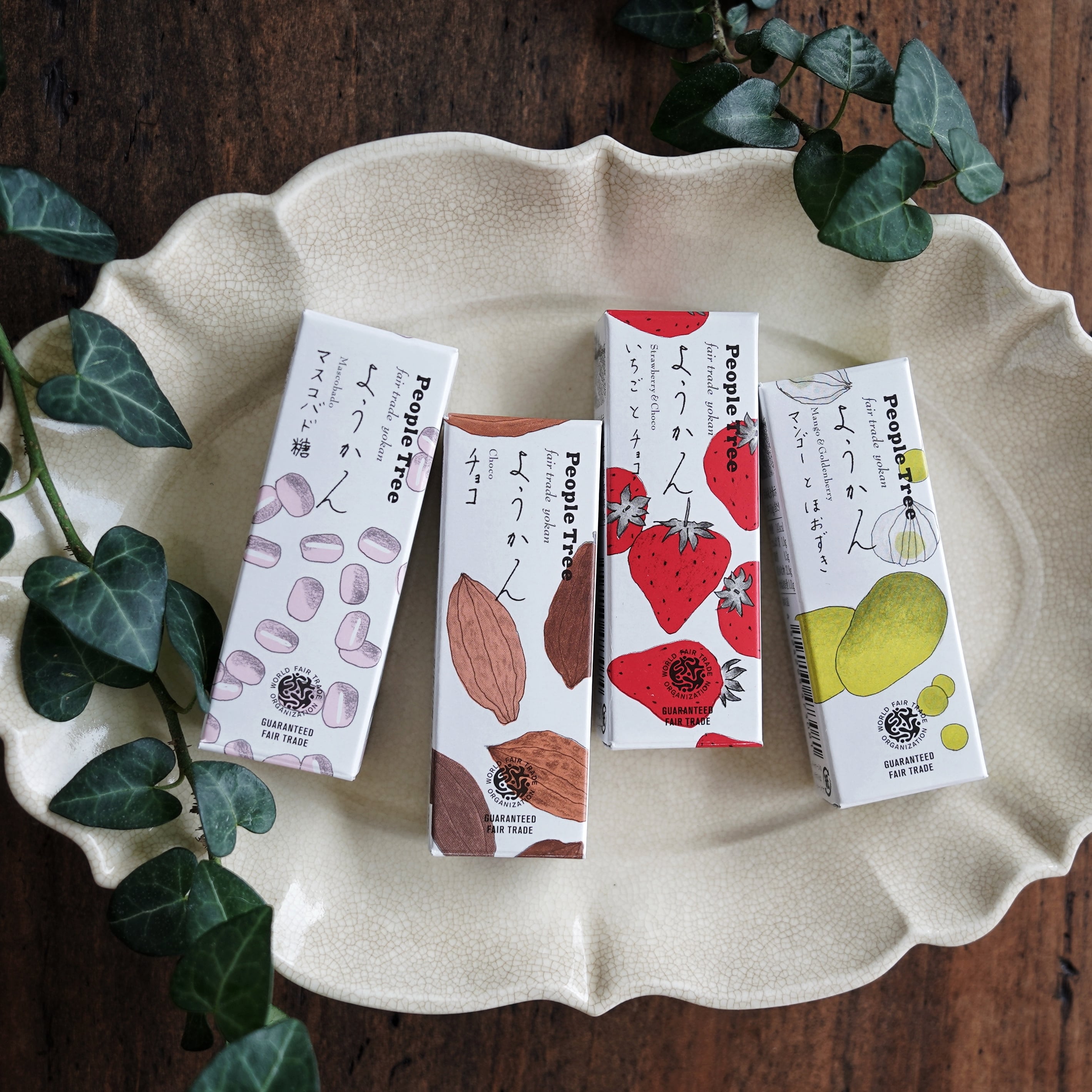 フェアトレードようかん【マスコバド糖】 /People Tree