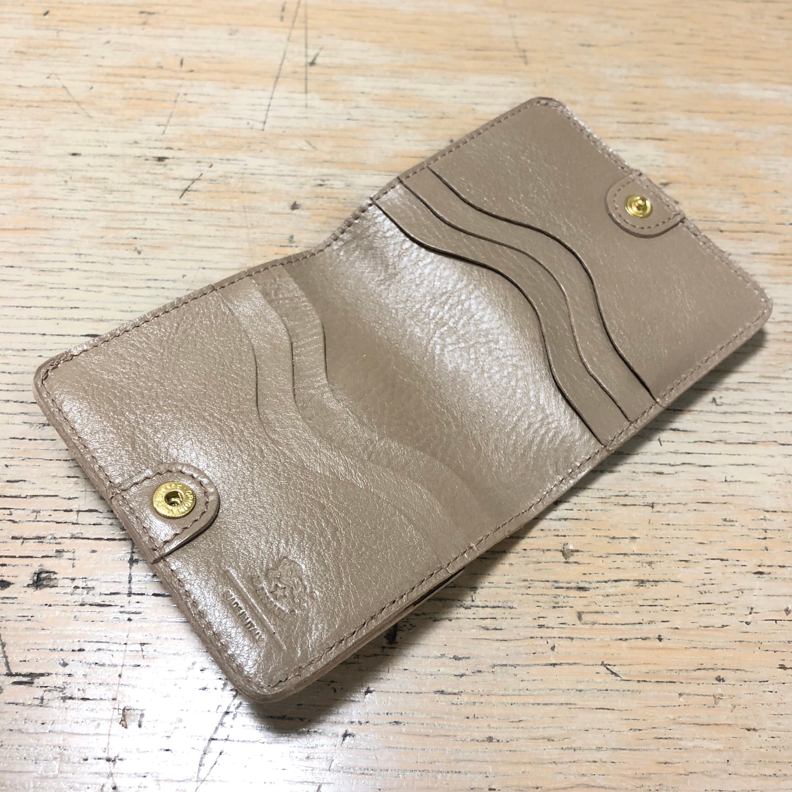 IL BISONTE イルビゾンテ ミニ2つ折り 財布 【54242309141 IL BISONTE イルビゾンテ ミニ2つ折り 財布 【54242309141