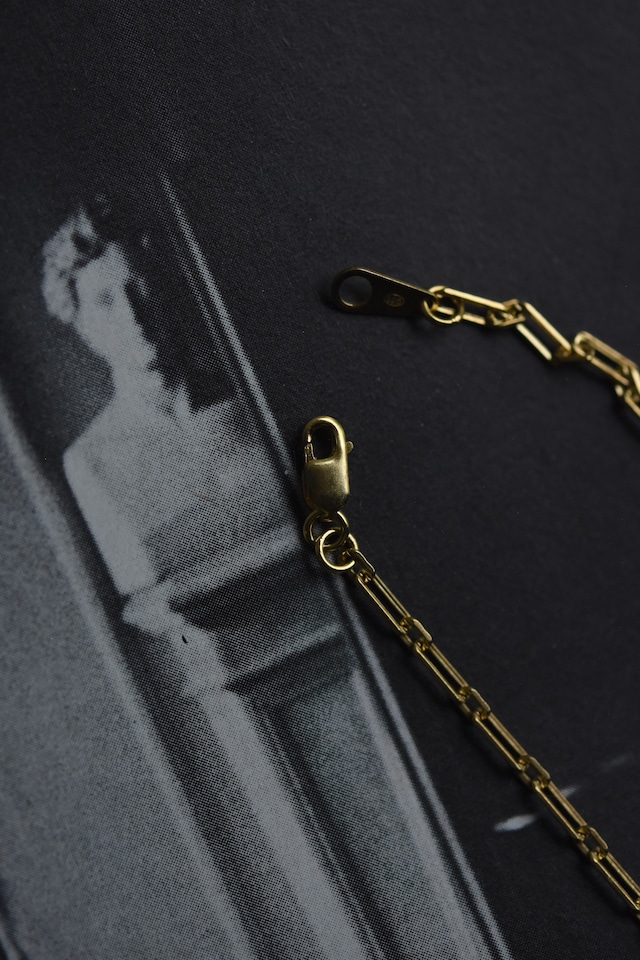 Utah/”GENERAL” 24KGP 925silver chain bracelet