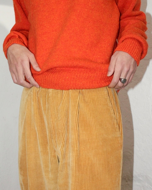 90s CANALI 1tac Corduroy Trousers ITALY製