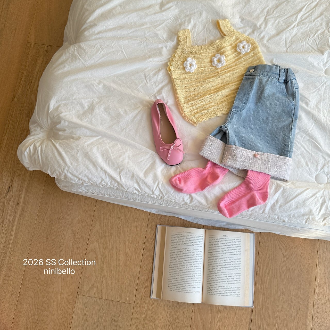 [ninibello] Daisy Pop sweaters / [니니벨로] 데이지팝니트