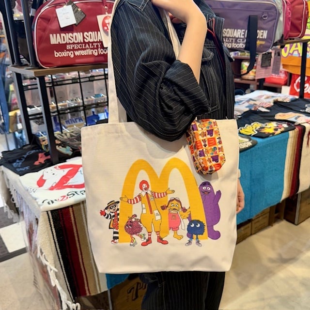 マクドナルドパック マクドナルド 】オフィシャルグッズ☆キャラクタートートバッグ