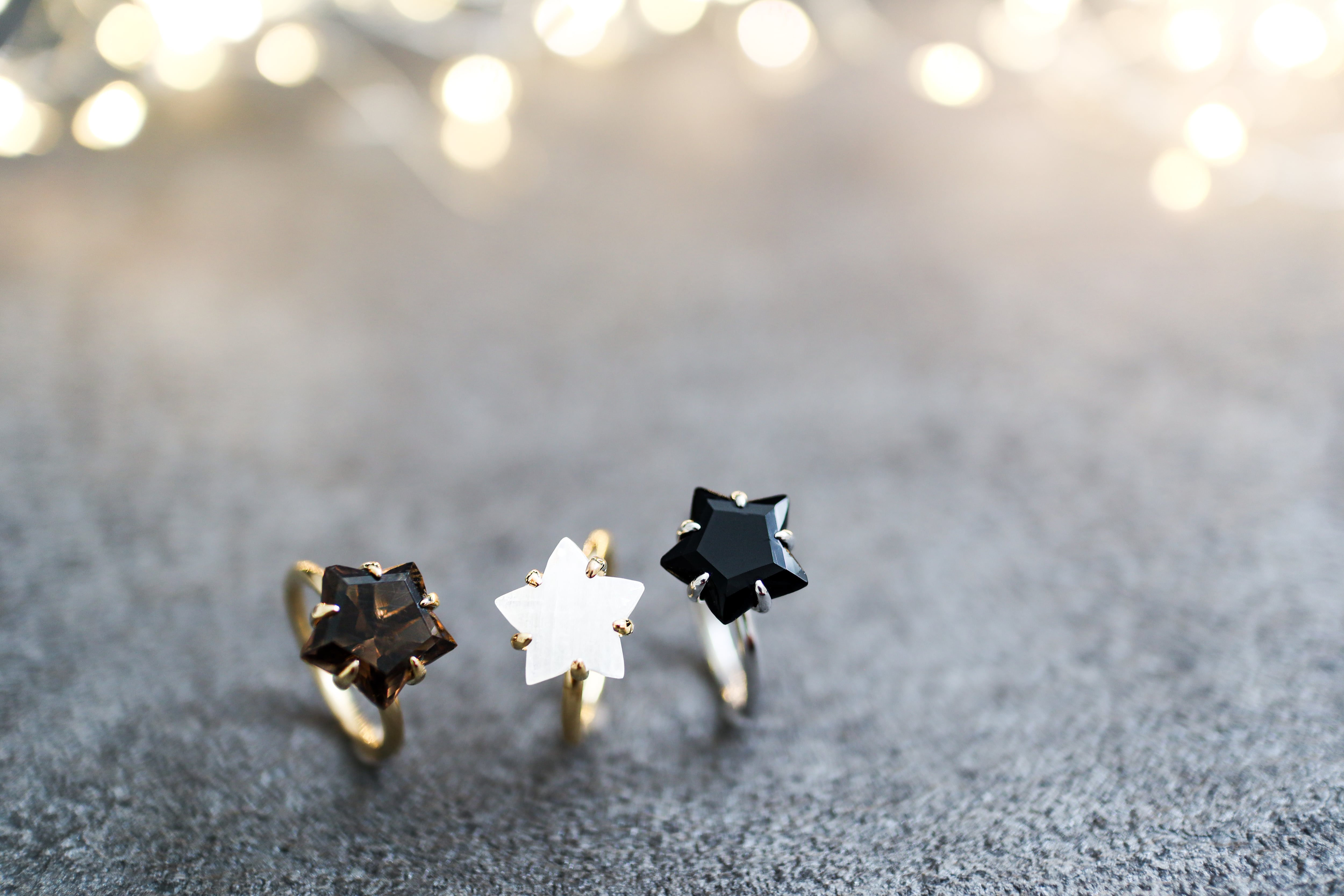 ブラックオニキス スターシェイプリング | Sally's Jewelry サリーズ