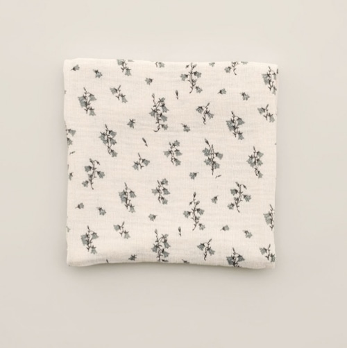 Garbo&Friends - Muslin Swaddle Blanket / Bluebell