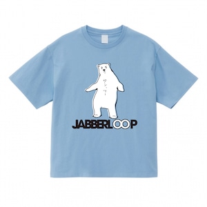 JABBERLOOP Dancing SHIROKUMA T-shirt <SAX>