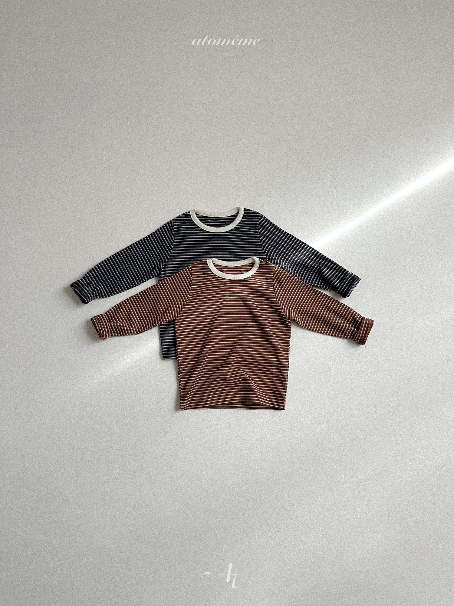 koha stripe tee【atomeme】※予約商品