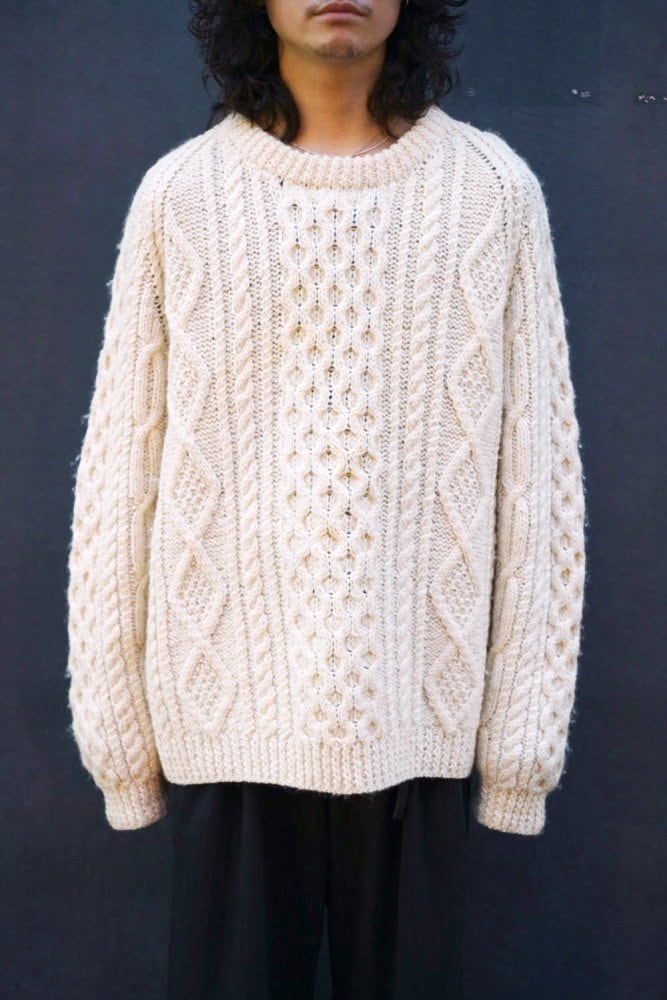 Vintage Handmade Alan Knit Fisherman [crana nanoknits Vintage Handmade Alan Knit Fisherman [crana nanoknits
